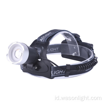 Waterproof High Beam Head Lamp untuk Dewasa